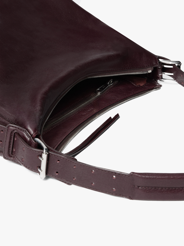 Stoy Small Belted Hobo Bag In Chianti