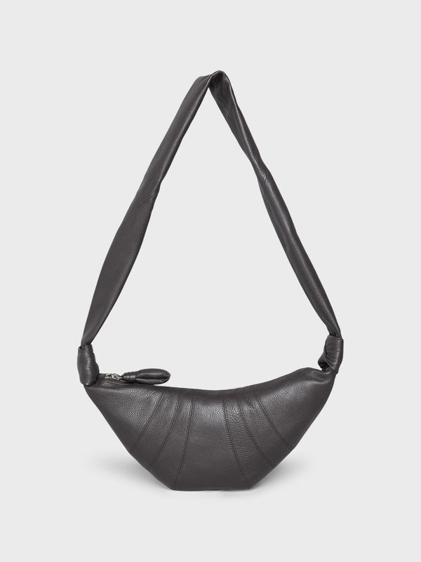 stoy Small Croissant Bag in Dark Chocolate