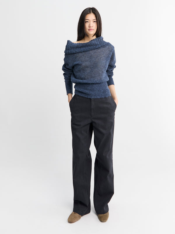 Stoy Sofre Knit In Navy