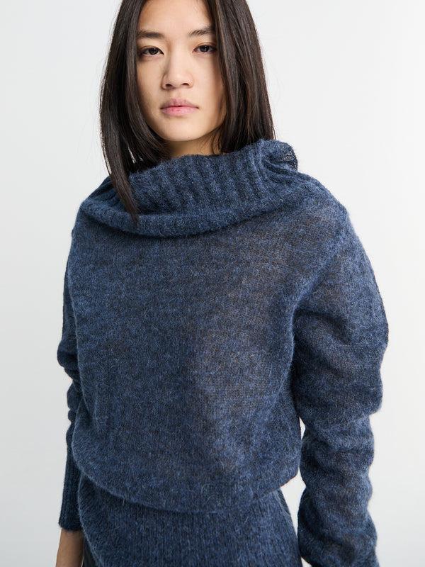 Stoy Sofre Knit In Navy