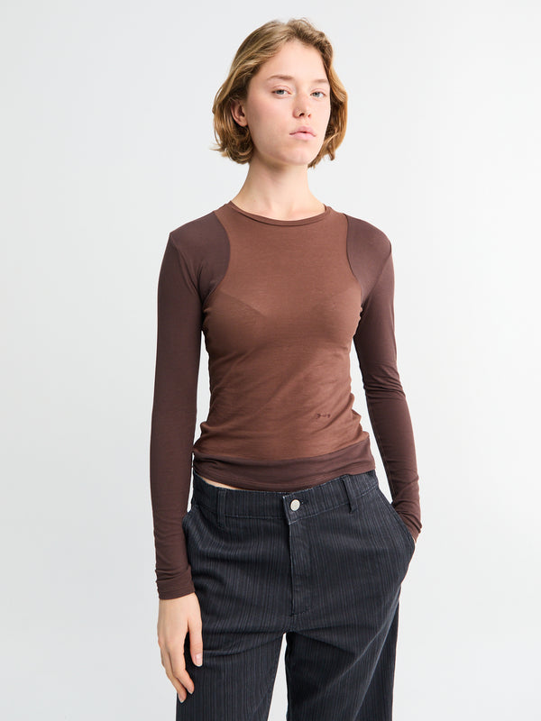 stoy Sombrita Top in Brown