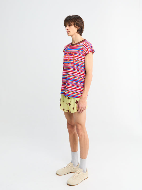 Stoy Southern Cross Shorts In Yellow