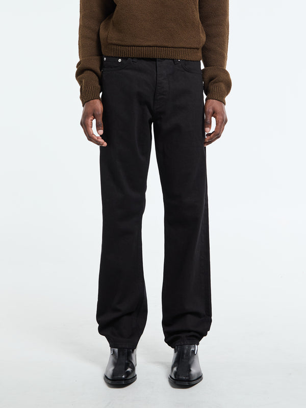 Stoy Standard Jeans In Black Rinse