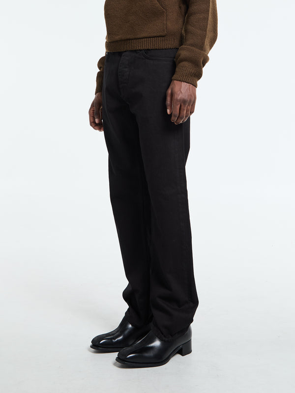 stoy Standard Jeans in Black Rinse