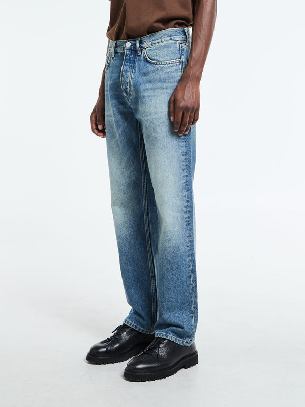 Stoy Standard Jeans In Dark Blue Vintage