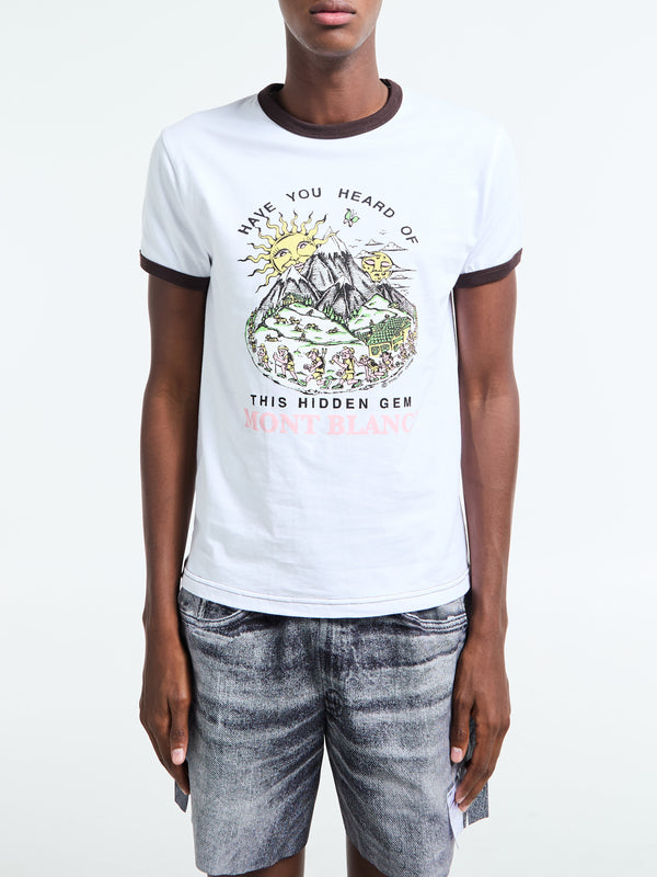 stoy Stoy Exclusive Hidden Gem T-Shirt in White