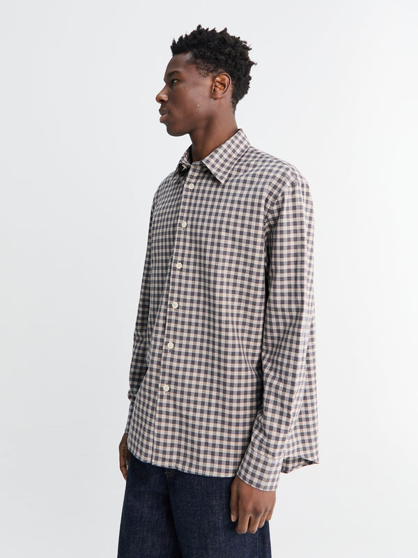 Stoy Studio Shirt In Dark Sand