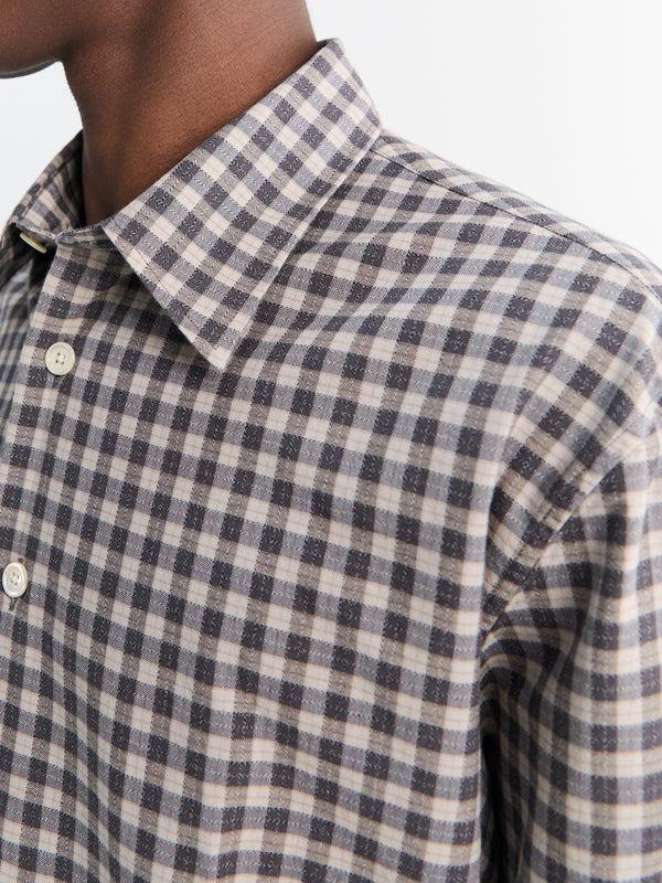 Stoy Studio Shirt In Dark Sand