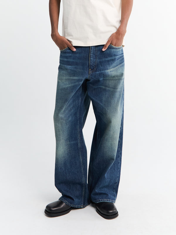 stoy Super Wide Jeans in Deep Vintage