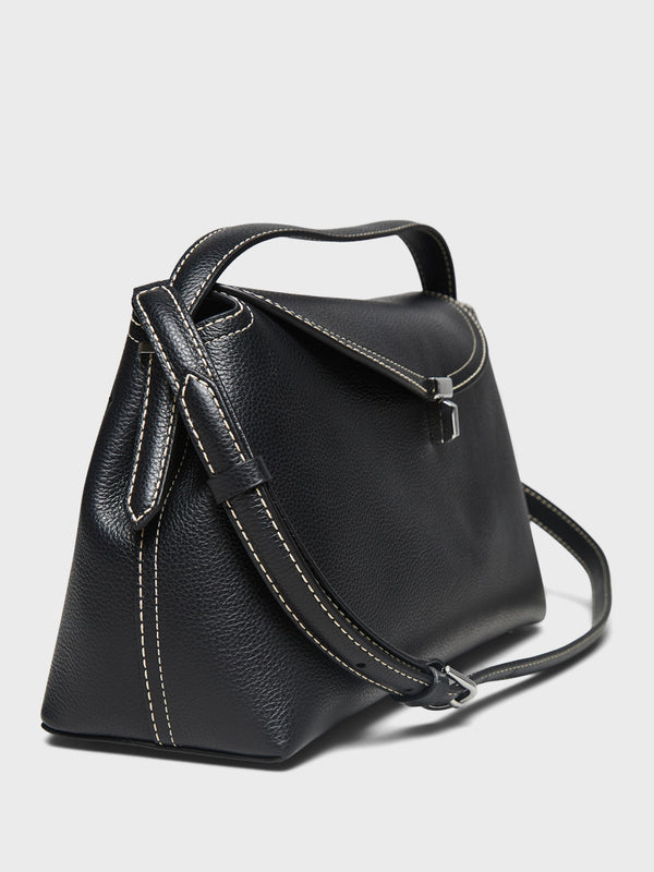 Stoy T-Lock Top Handle Bag In Black