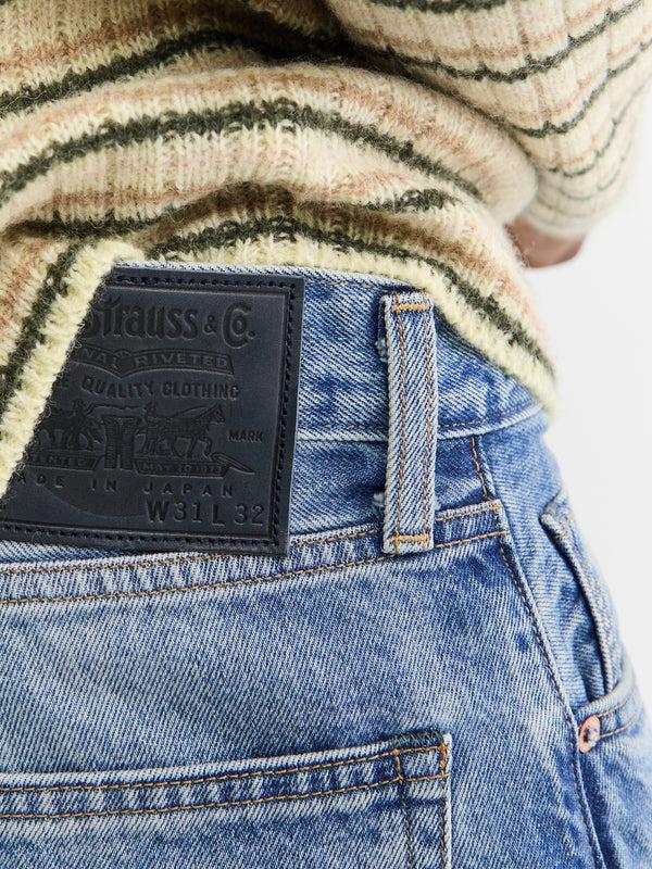 Stoy Tab Anchor Relaxed Jeans In Top Deck Blue