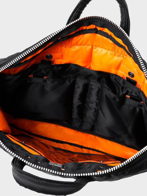 Stoy Tanker 2Way Document Bag In Black