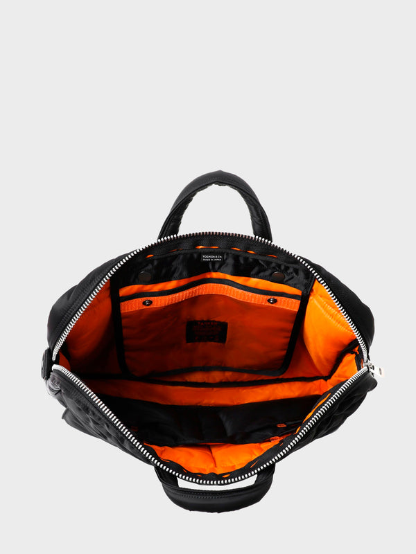 Stoy Tanker 2Way Document Bag In Black