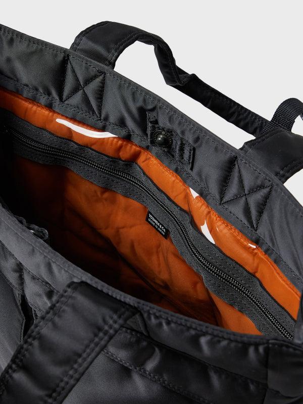 Stoy Tanker 2Way Tote Bag In Black