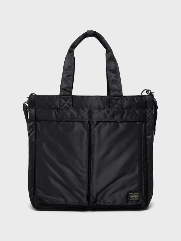 stoy Tanker 2Way Tote Bag in Black