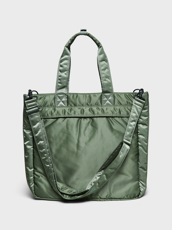 Stoy Tanker 2Way Tote Bag In Sage Green