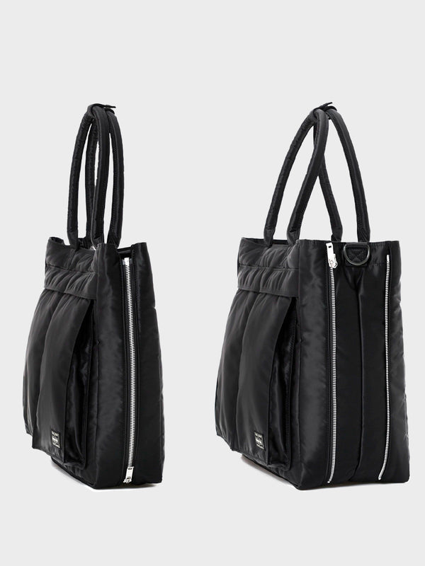 Stoy Tanker Carrying Tote Bag In Black