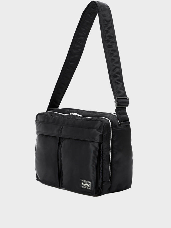 stoy Tanker Sling Bag w. Zip in Black