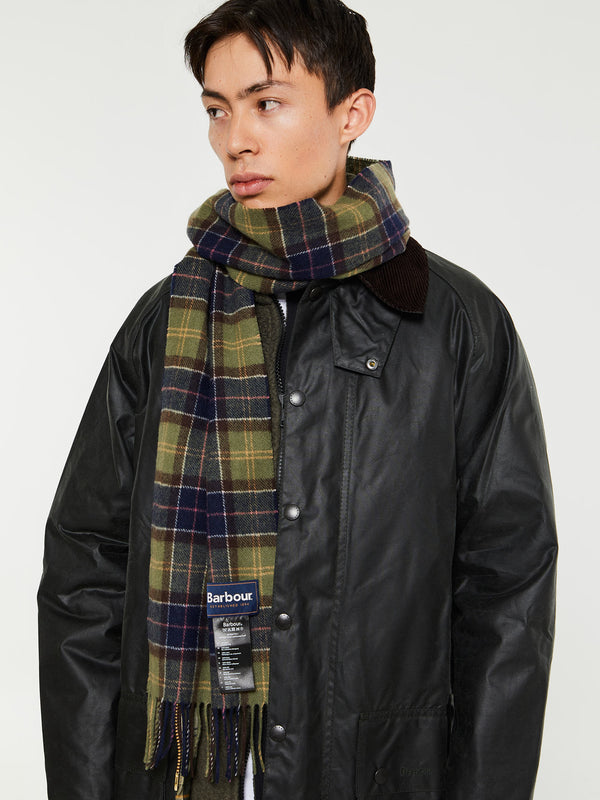 Stoy Tartan Lambswool Scarf In Classic Tartan