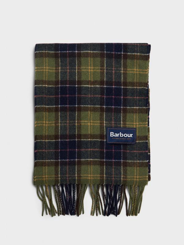 stoy Tartan Lambswool Scarf in Classic Tartan