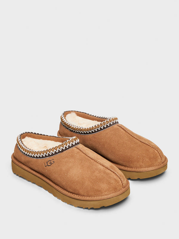 Stoy Tasman Slippers In Chestnut