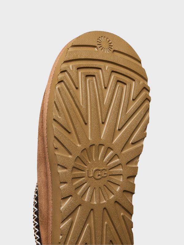 Stoy Tasman Slippers In Chestnut