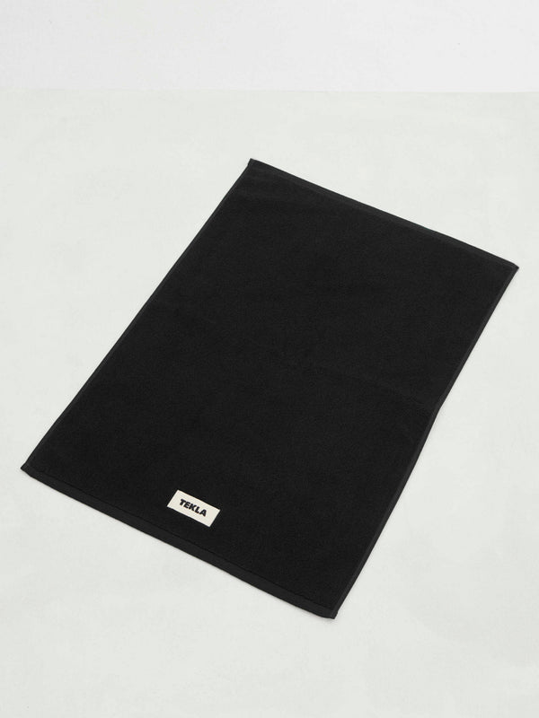stoy Terry Bath Mat in Black