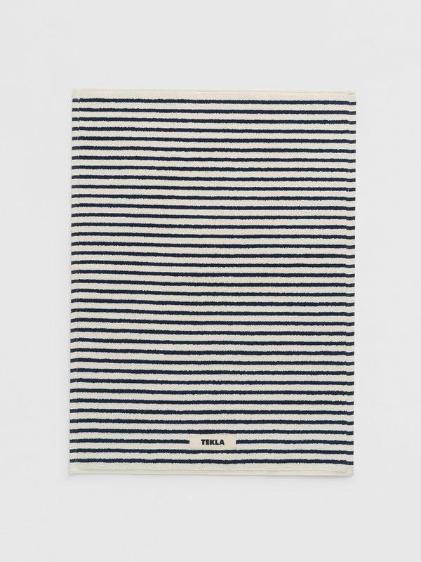 stoy Terry Bath Mat in Sailor Stripes