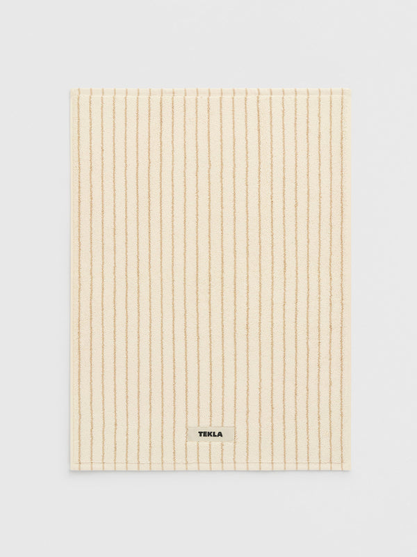stoy Terry Bath Mat in Sienna Stripes