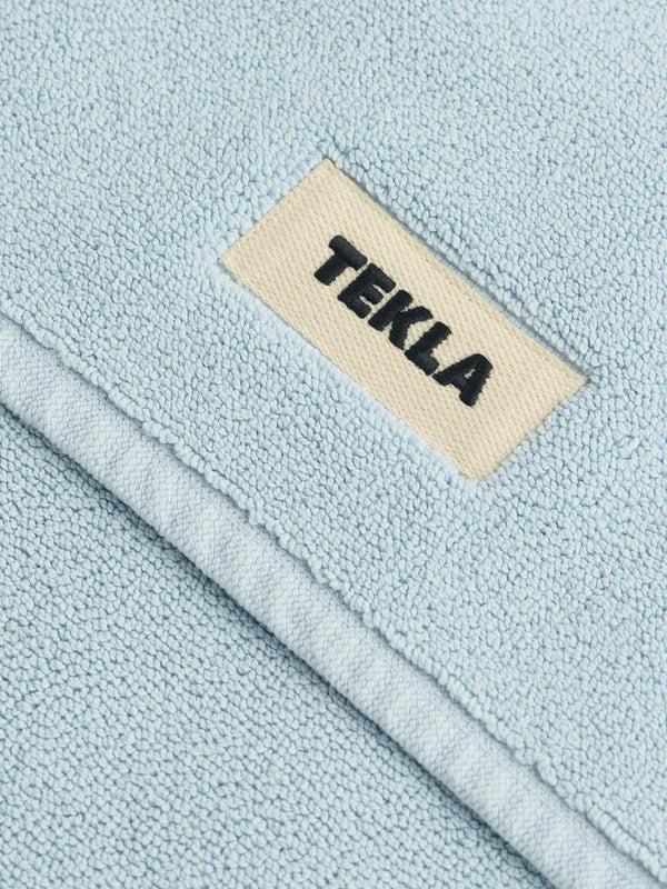 Stoy Terry Bath Mat In Sky Blue