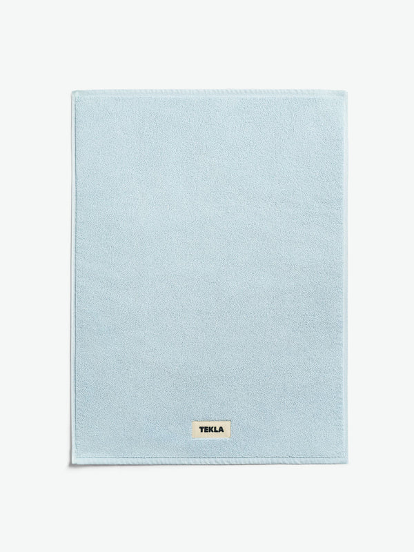 stoy Terry Bath Mat in Sky Blue