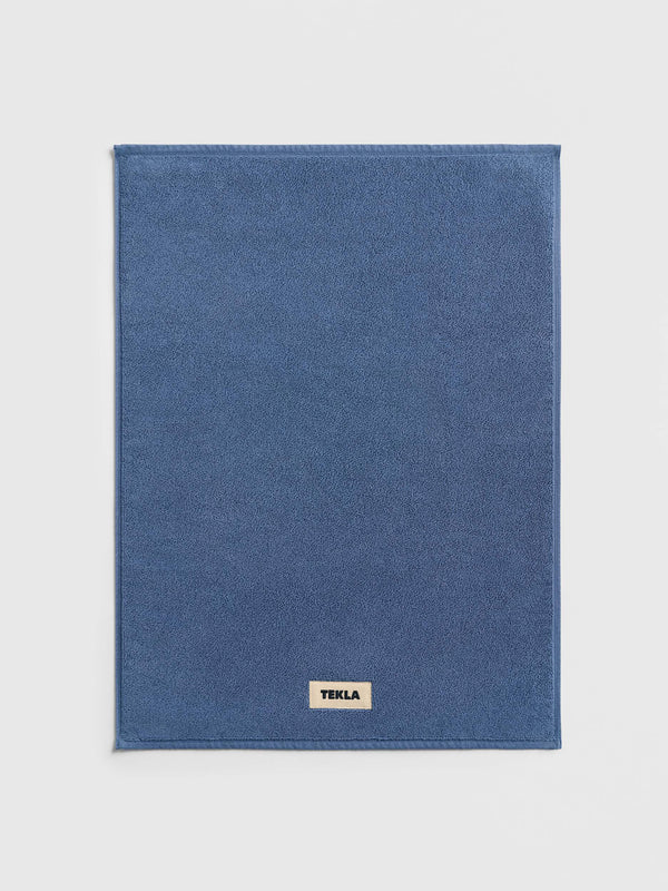 stoy Terry Bath Mat in Storm Blue