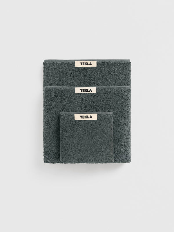 stoy Terry Towel in Charcoal Grey