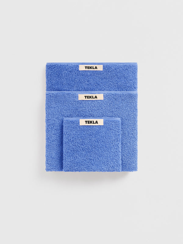 stoy Terry Towel in Clear Blue