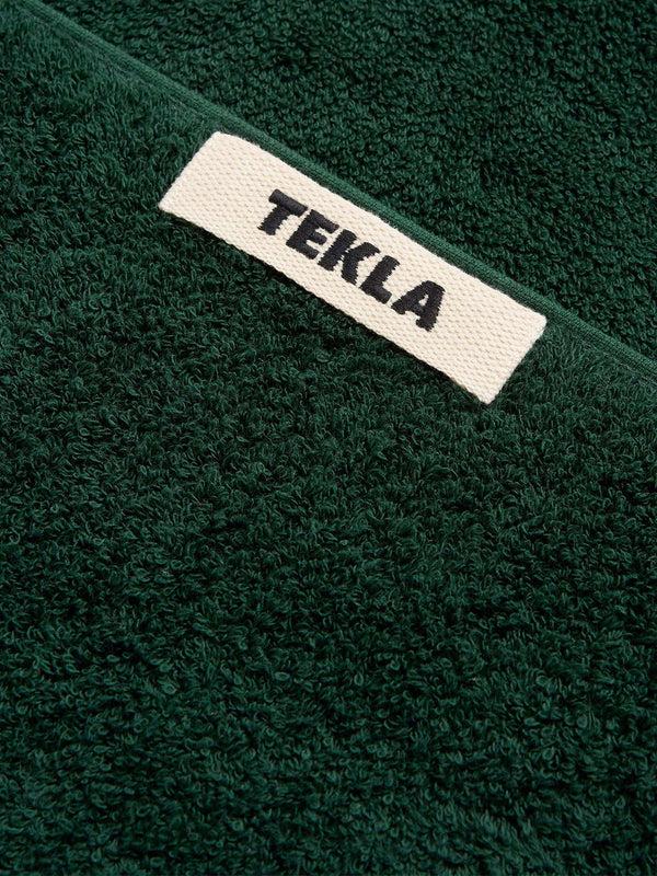 Stoy Terry Towel In Forest Green