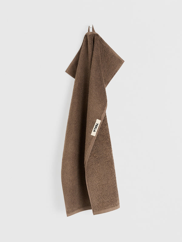 Stoy Terry Towel In Kodiak Brown