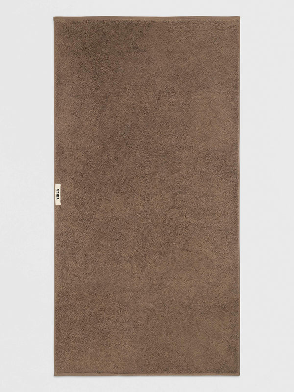 Stoy Terry Towel In Kodiak Brown