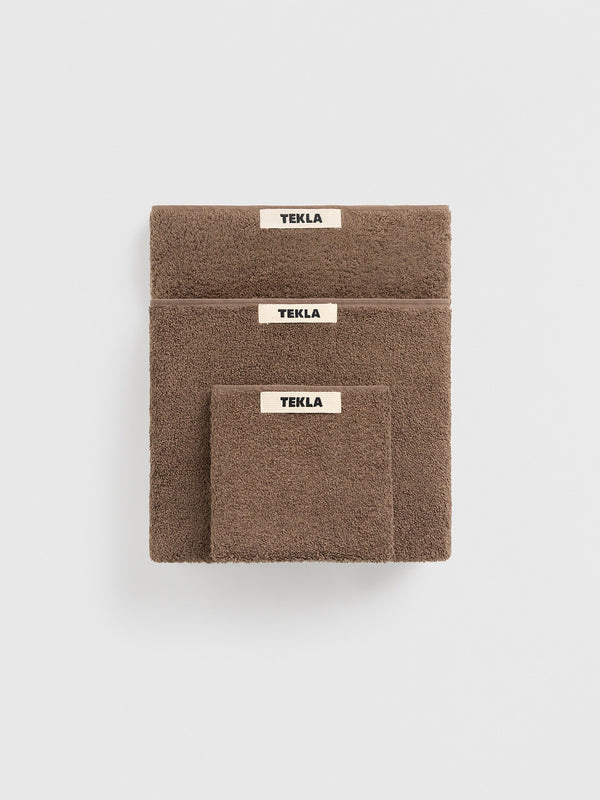 stoy Terry Towel in Kodiak Brown