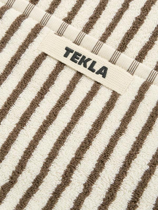 Stoy Terry Towel In Kodiak Stripes