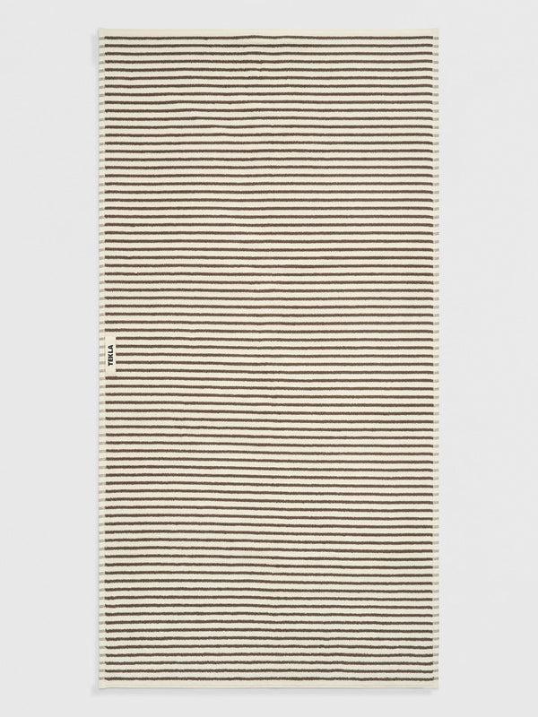 Stoy Terry Towel In Kodiak Stripes