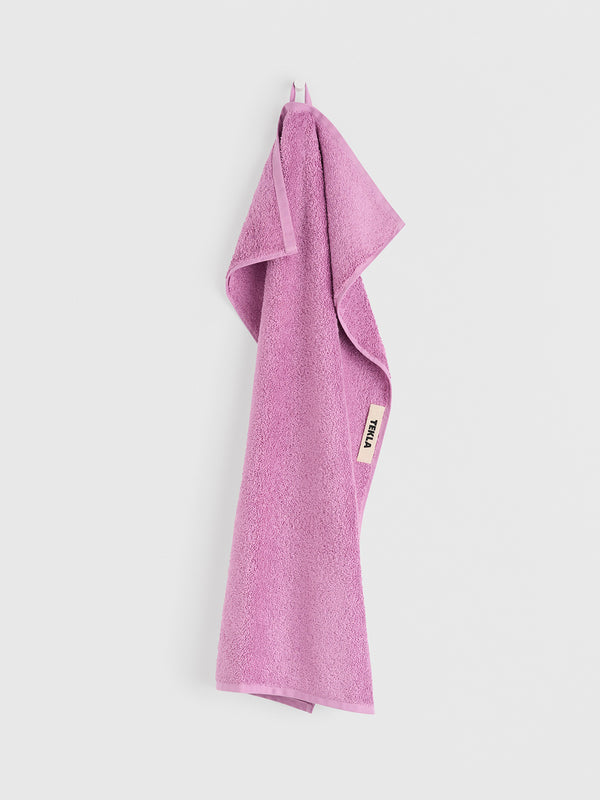 Stoy Terry Towel In Magenta