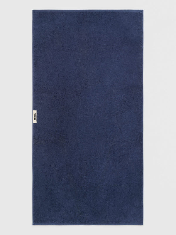 Stoy Terry Towel In Navy