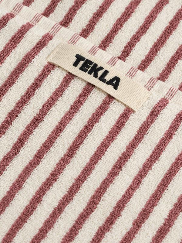 Stoy Terry Towel In Ripple Stripes
