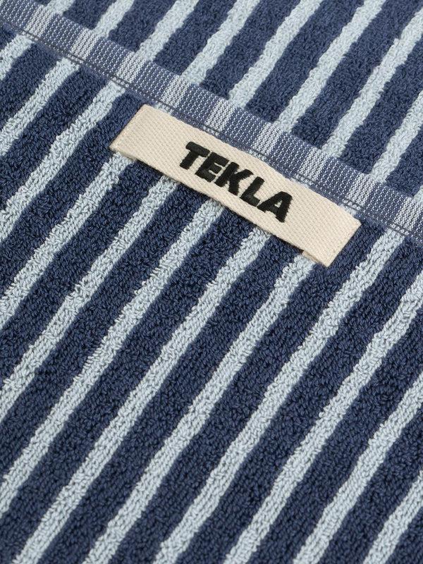Stoy Terry Towel In River Stripes