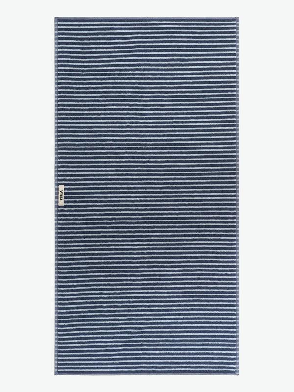 Stoy Terry Towel In River Stripes