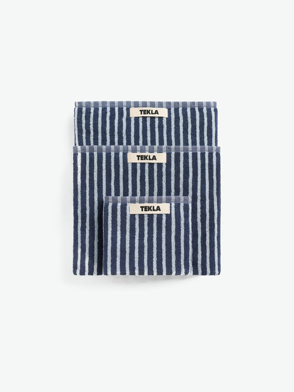 stoy Terry Towel in River Stripes