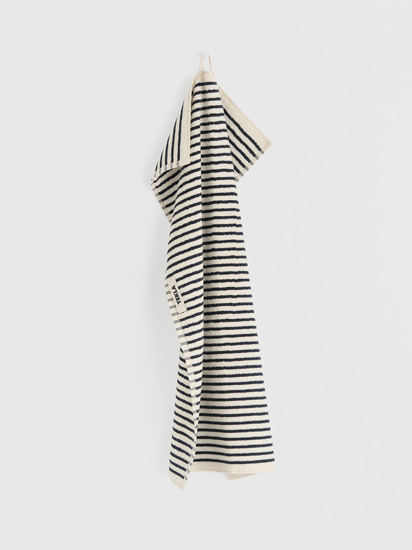 Stoy Terry Towel In Sailor Stripes