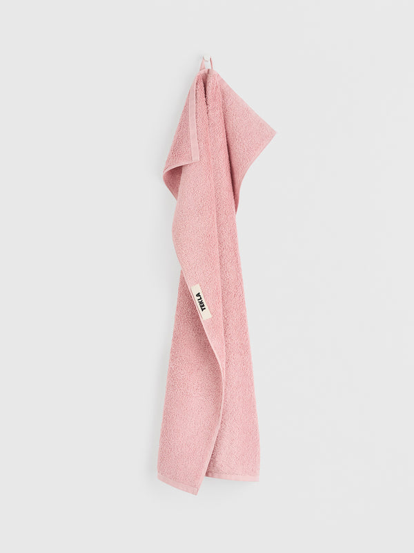 Stoy Terry Towel In Shaded Pink