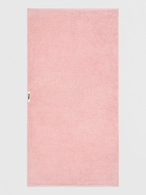 Stoy Terry Towel In Shaded Pink