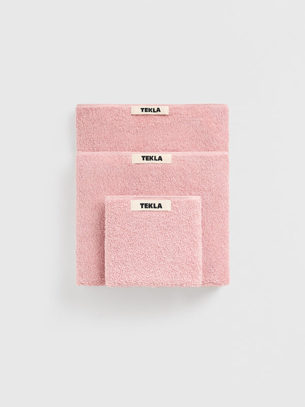 stoy Terry Towel in Shaded Pink